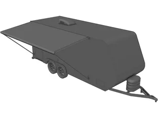 Jayco Camper 3D Model preview