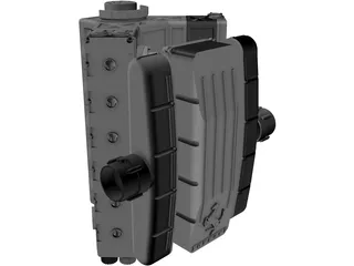 Ferrari V12 Engine 3D Model preview