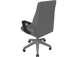 Conference Room Chair 3D Model preview