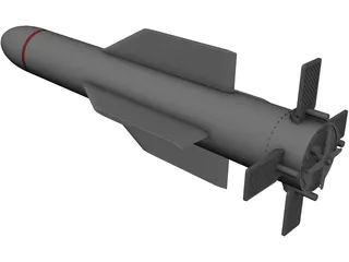 Massive Ordnance Penetraor (MOAB) 3D Model preview