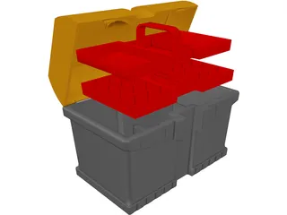 Tool Bag 3D Model preview