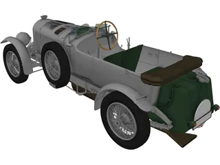 Bentley (1930) 3D Model preview