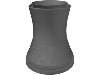 Nuclear Plant 3D Model preview