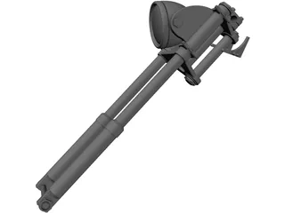Motorcycle Fork 3D Model preview