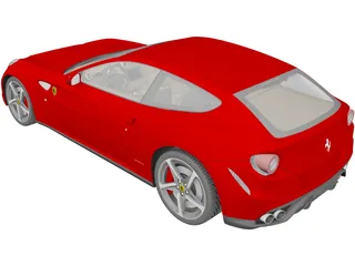 Ferrari FF 3D Model preview