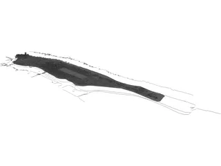 New York Manhattan 2008 3D Model preview