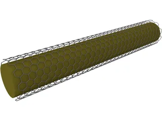 Nanotubes 3D Model preview