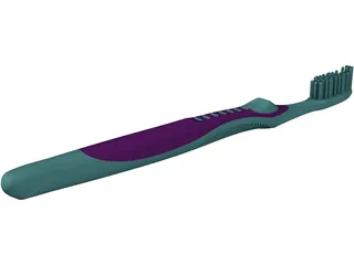 Toothbrush Common 3D Model preview
