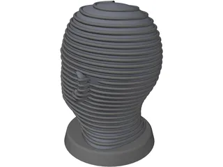 Head 3D Model preview
