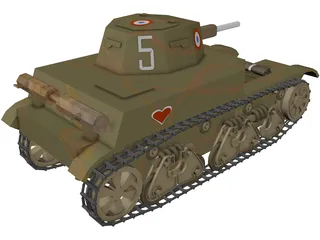 AMC-35 3D Model preview