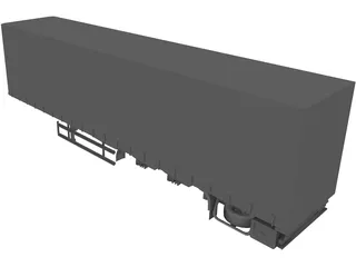 Kogel Maxx Trailer 3D Model preview