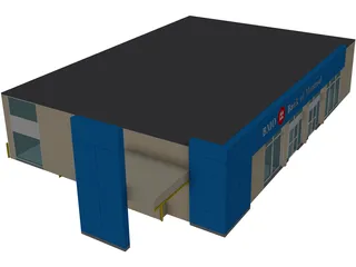 BMO Bank 3D Model preview