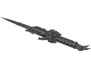 Sword Dragoon 3D Model preview