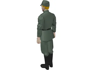 Star Wars Imperial Officer 3D Model preview