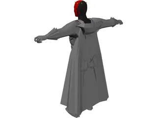 Star Wars Darth Maul 3D Model preview