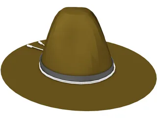 Trooper Hat 3D Model preview