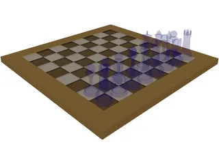 Chess 3D Model preview