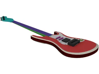 Guitar 3D Model preview