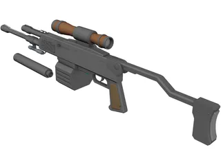 AR-36b 3D Model preview