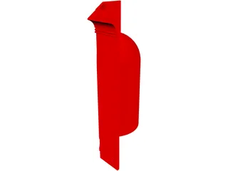 Corner Art Niche 3D Model preview