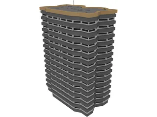 Appartments 3D Model preview