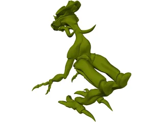 Creature 3D Model preview