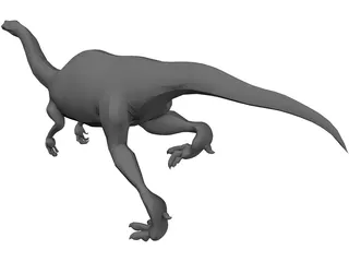 Plateosaurus 3D Model preview