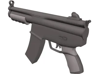 MP5 3D Model preview