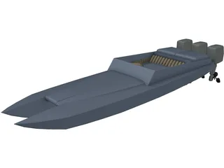 Offshore Cat 3D Model preview