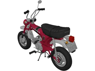 Honda DAX 3D Model preview
