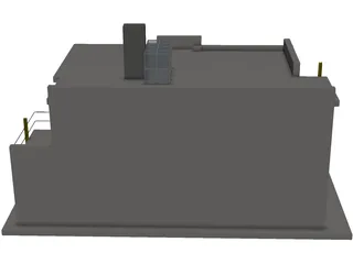 Schroder House 3D Model preview