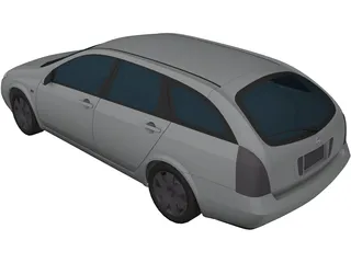 Nissan Primera Wagon (2001) 3D Model preview