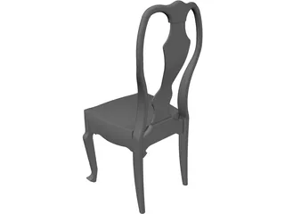 Silla Calsica 3D Model preview