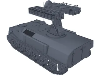 SA-13 MT-LB 3D Model preview