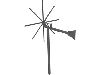 Klapotetz 3D Model preview