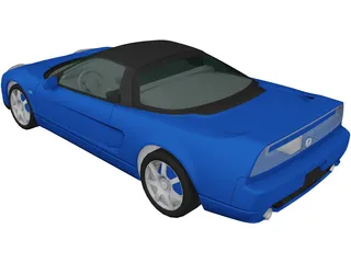 Honda NSX 3D Model preview