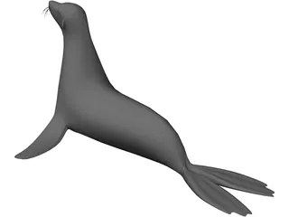 Sealion 3D Model preview