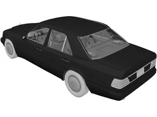 Mercedes-Benz 250d 3D Model preview