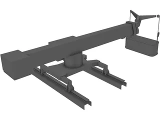 Window Crane (Large) 3D Model preview