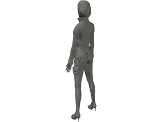 Woman 3D Model preview