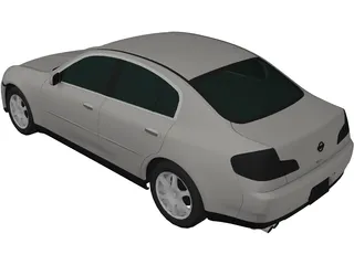 Nissan Skyline V35 Sedan 3D Model preview