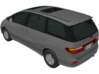 Toyota Privia [Estima] 3D Model preview