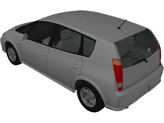 Toyota Opa (2000) 3D Model preview