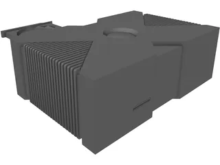 XBox Console 3D Model preview