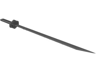 Sword 3D Model preview