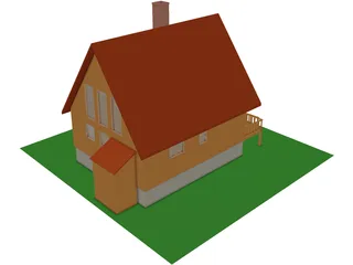 House 3D Model preview