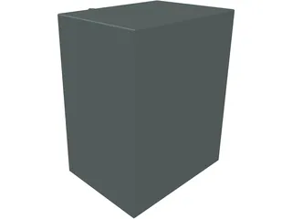 Safe Medium 3D Model preview