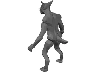 Warewolf 3D Model preview