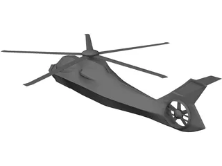 Boeing/Sikorsky RAH-66 Comanche 3D Model preview