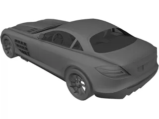 Mercedes-Benz SLR McLaren 3D Model preview